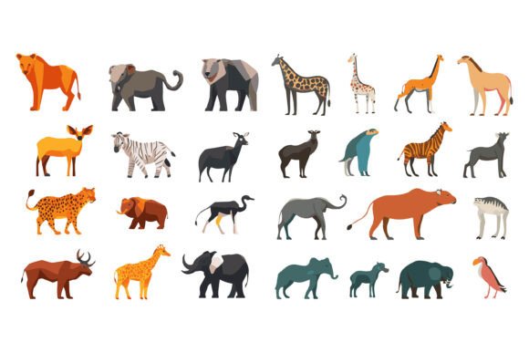 Animals in Digital Illustration: What Makes Vector Collections Work