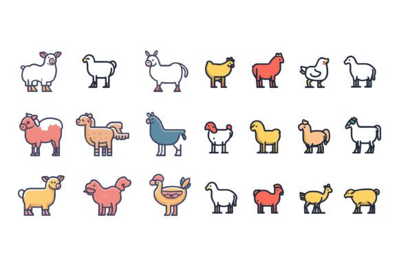 Farm Animal Illustrations: Evaluating Digital Resource Collections for Your Projects