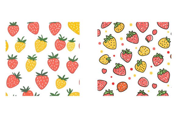How a Curated Set of Strawberry Illustrations Reflects the New Era of Design Asset Collections