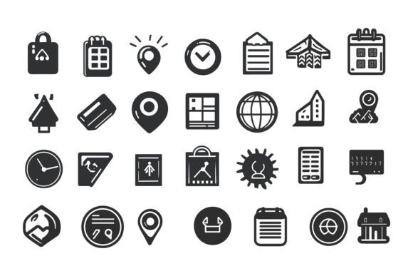 The Houses Icons Set: A Visual Toolkit for Modern Design