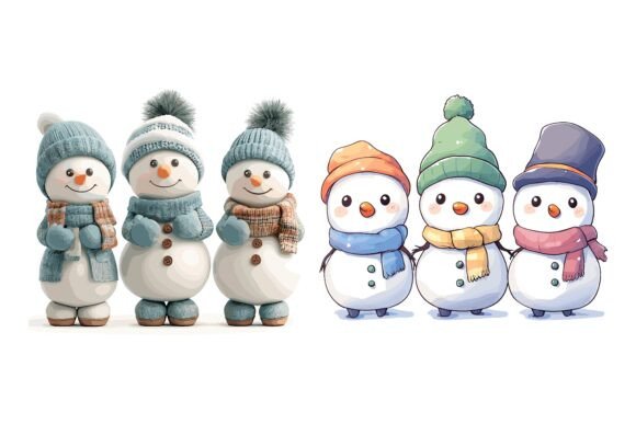 Why Professional Illustration Sets Like Snowmen Matter